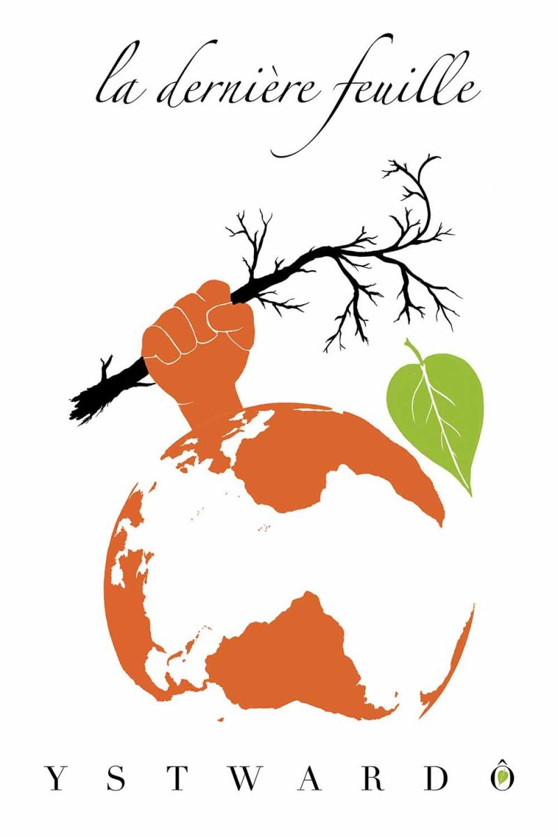serigraphie-danger-planete-ecologie-dernière feuille