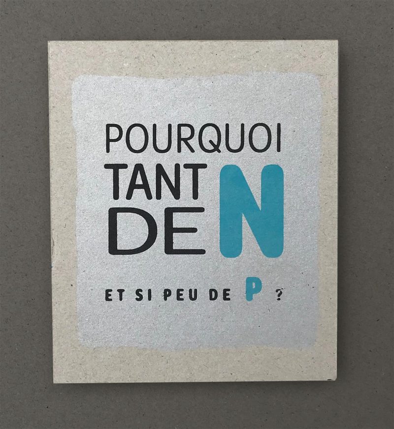 pourquoi tant de N leporello serigraphié